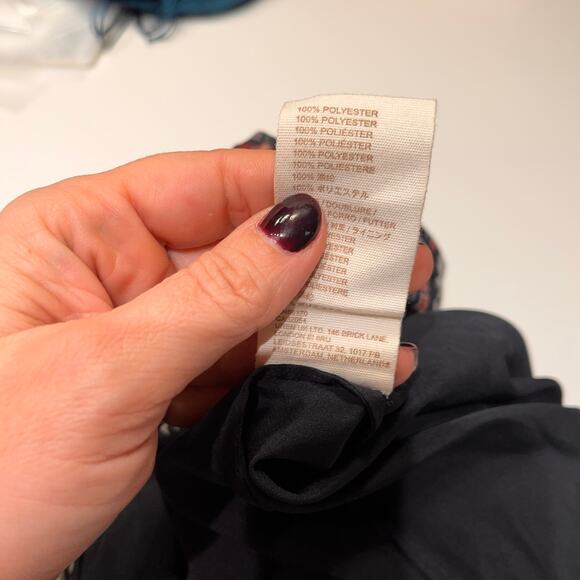 NWT Anthropologie Let Me Be Ruffle Tie Back Dress Medium MSRP $235 - Picture 9 of 12